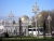 Золотые купола Президентского Дворца в Ашхабаде - столице Туркменистана