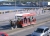 Лошадиный трамвай на набережной в городе Дуглас